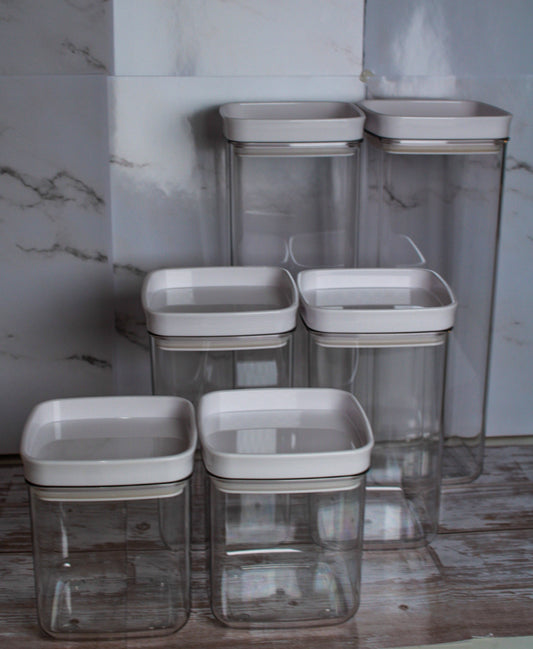 Square Acrylic Container Set